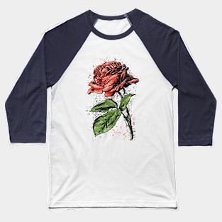 Rose Baseball T-Shirt